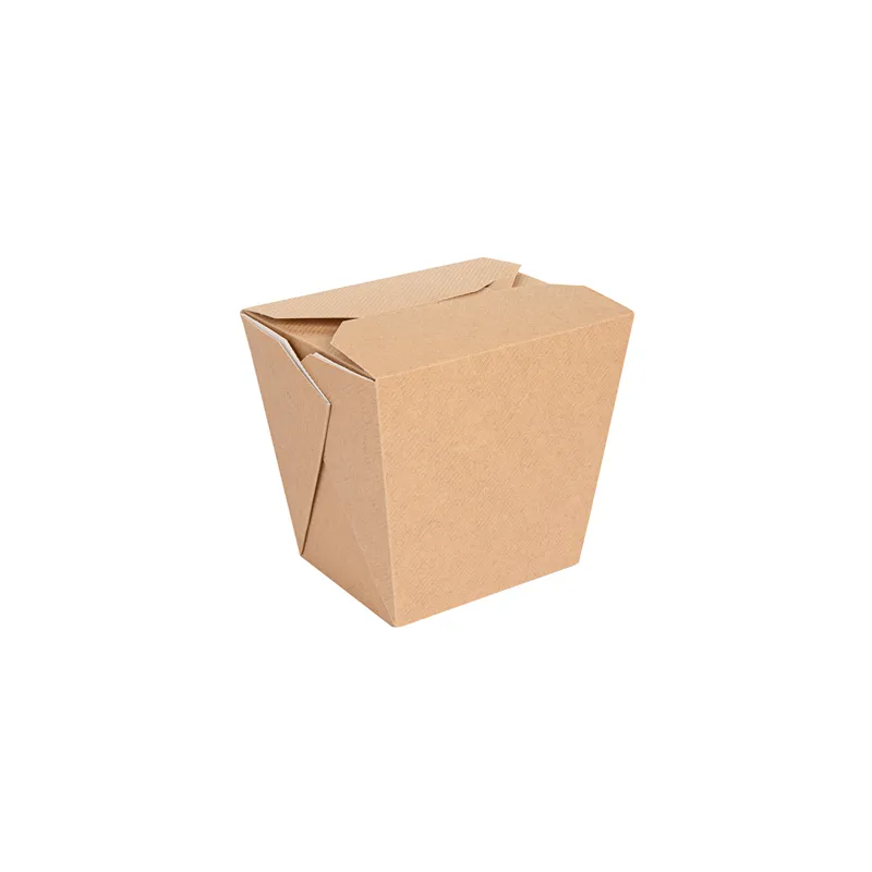 RÉCIPIENTS MULTIUSAGES MICRO-ONDABLES THEPACK 960 ML 8,9x7x10,8 CM NATUREL CARTON NANO-MICRO + PP (360 UNITÉ)